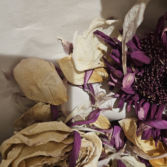 White Rose and Bergamot Relaxation Gift Box - Craft Flower Pallets Dry Flower - Picture 6 of 8